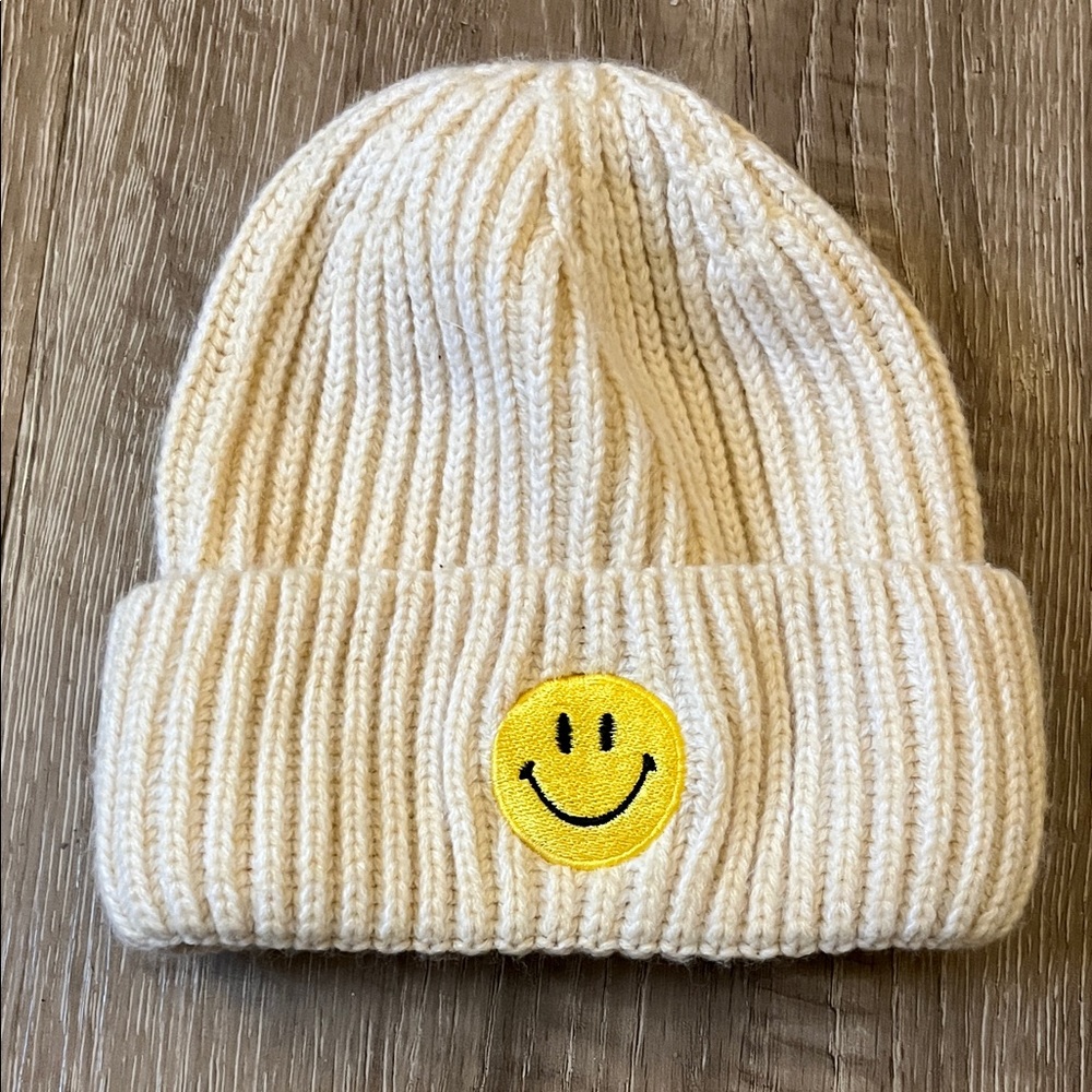 Urban Outfitters Smily Face Beanie